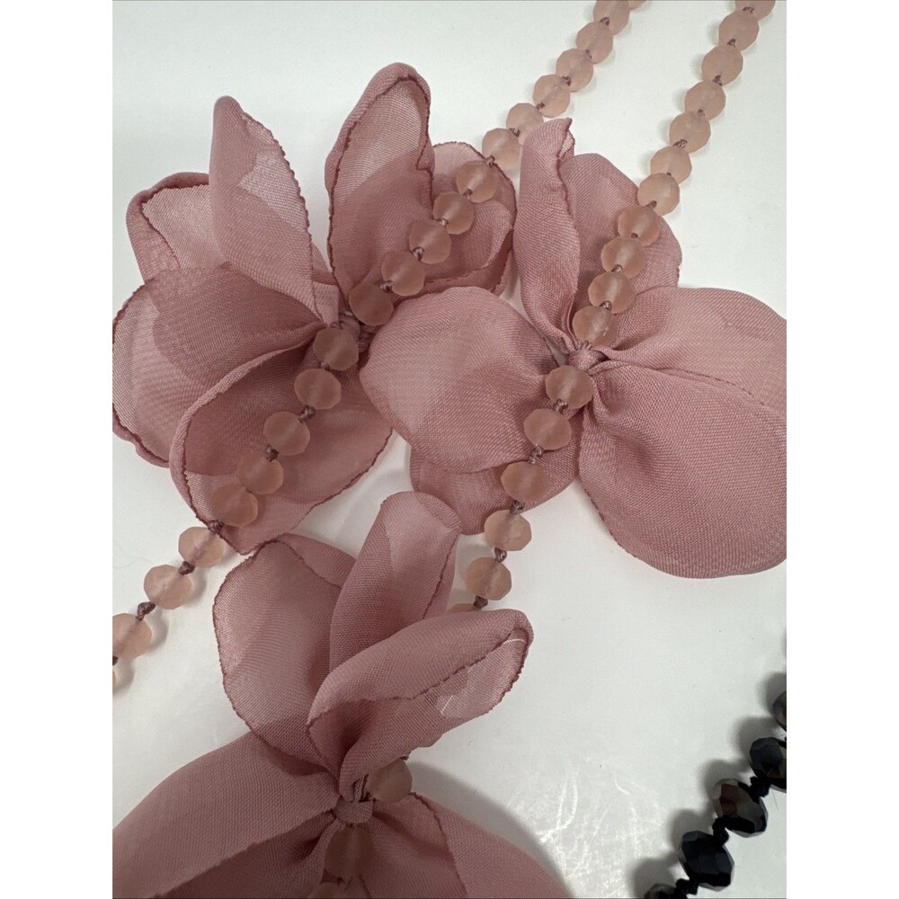 Lot Of 17 Jewelry Necklaces CATO Statement Spring Summer Costume Long Flower - Picture 15 of 16